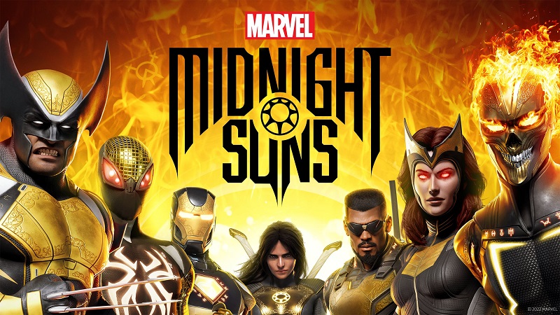 Okładka edycji standard gry Marvels Midnight Suns