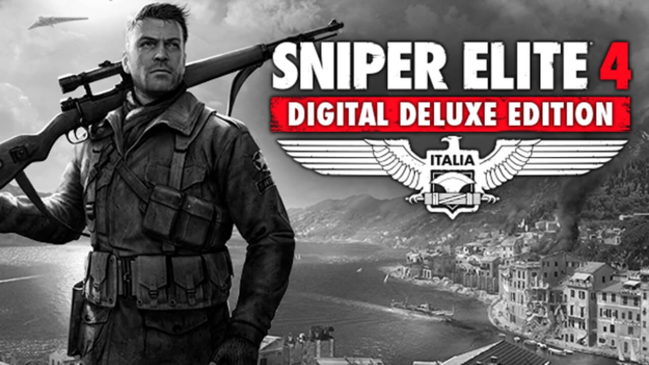 Okładka Edycji Deluxe gry Sniper Elite 4 PC
