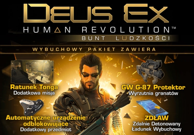 Deus Ex Bunt Ludzkosci Wybuchowy Pakiet DLC Deus Ex Bunt Ludzkosci Wybuchowy Pakiet DLC