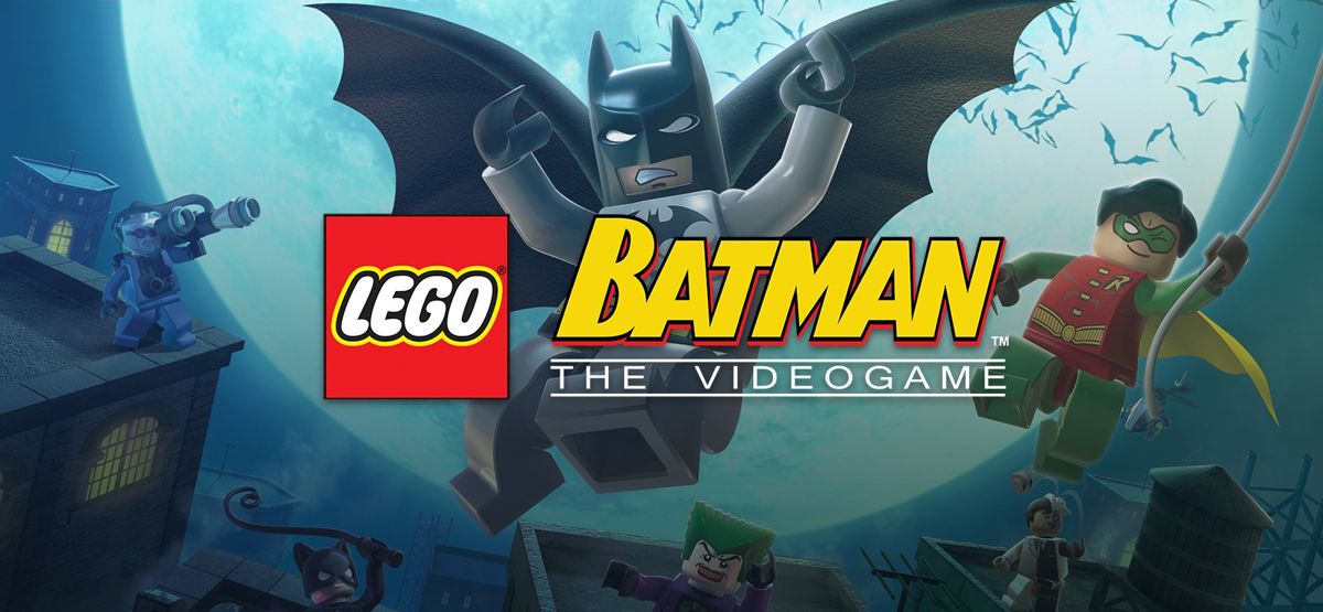 okładka lego batman the videogame z tytułowym bohaterem