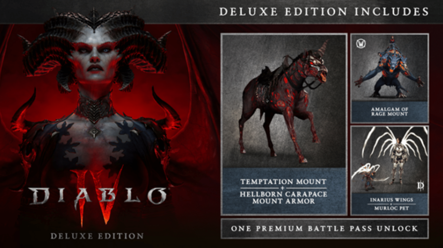 zawartość edycji deluxe w diablo IV