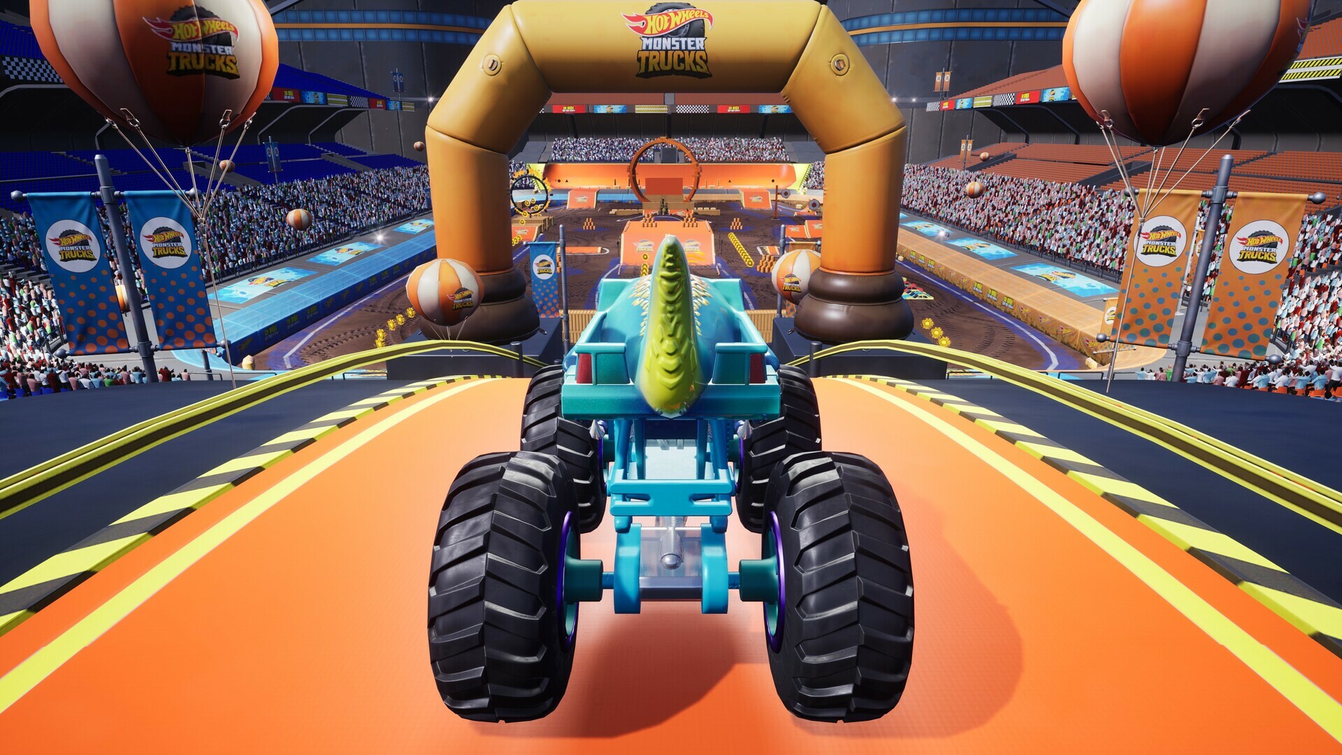 Monster truck w grze Hot Wheels Monster Trucks Stunt Mayhem