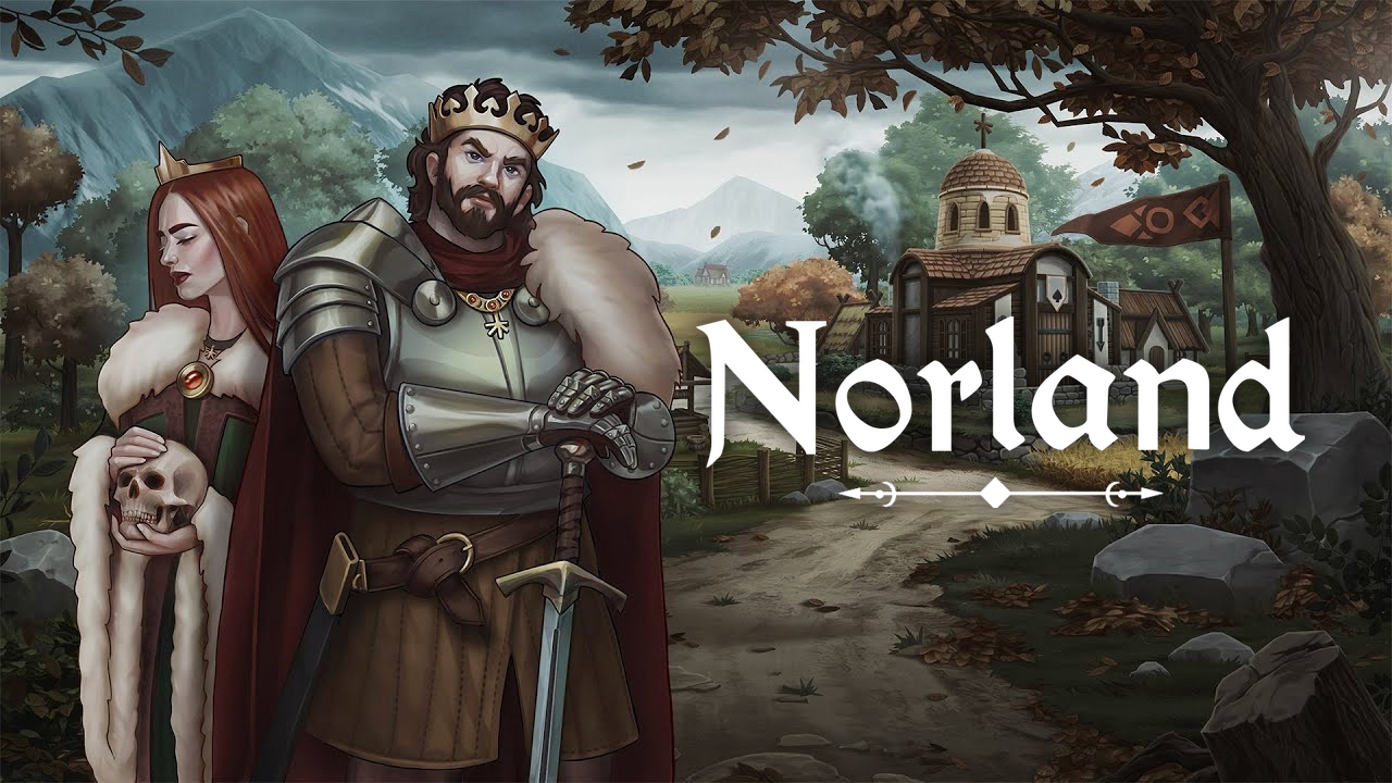 okładka tytułowa w grze Norland 