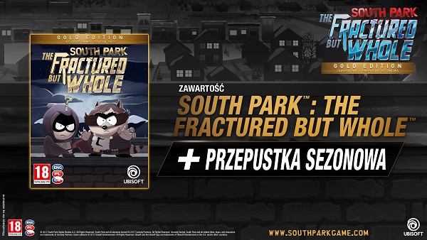 zawartość South Park: The Fractured But Whole Gold Edition
