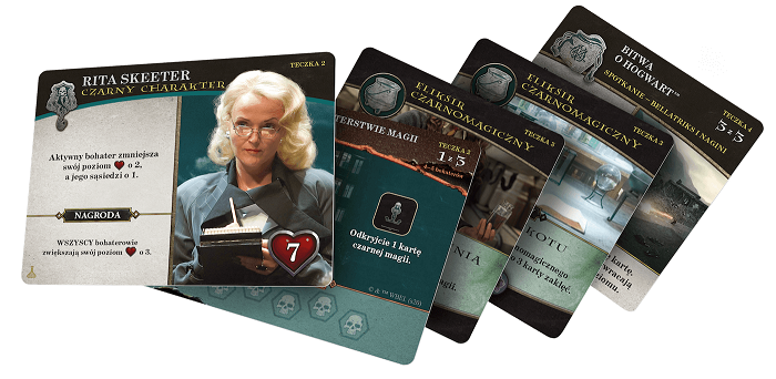 Rebel Harry Potter Hogwarts Battle zaklęcia i ekilsiry karty