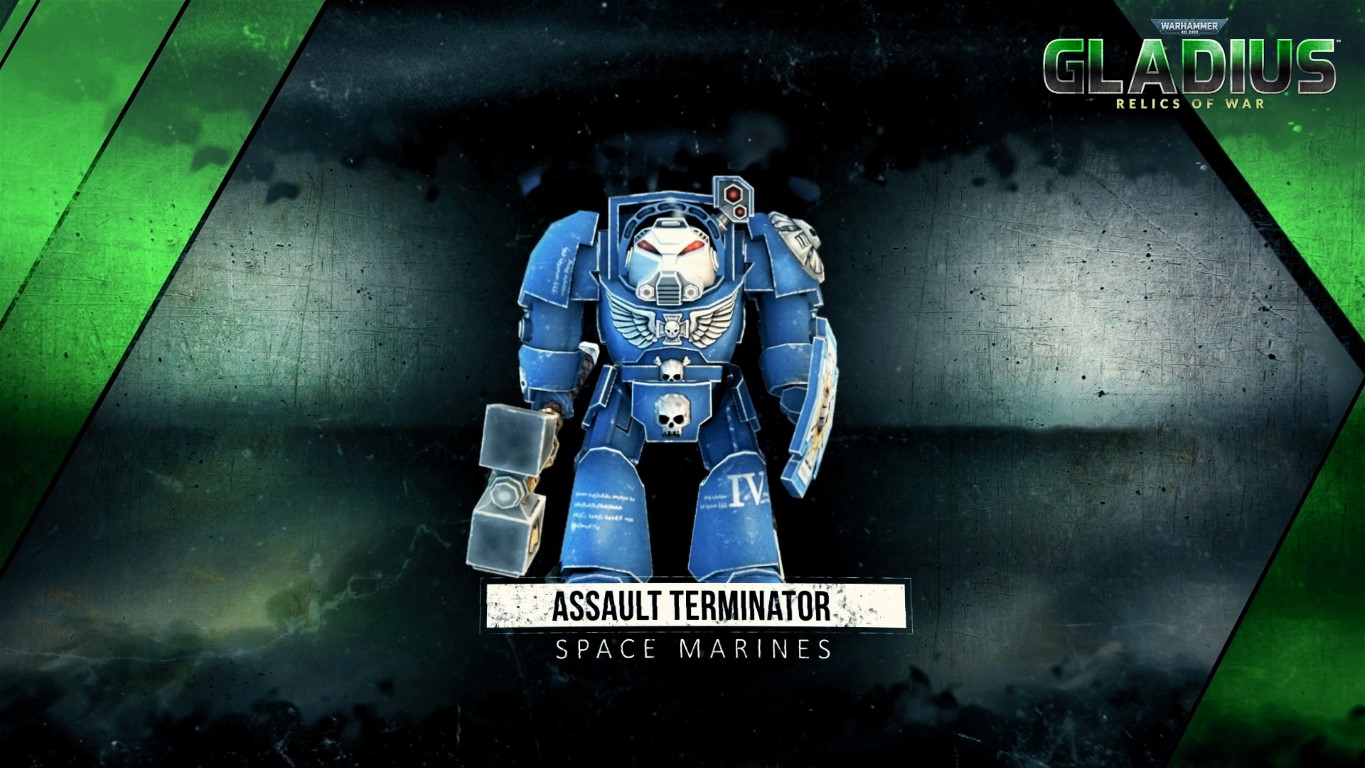 Terminator szturmowy - Kosmiczni Marines w grze Warhammer 40,000: Gladius Demolition Pack