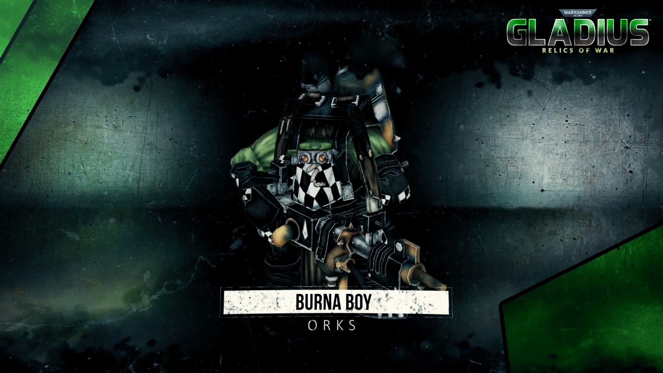 Burna Boy - Orki w grze Warhammer 40,000: Gladius Demolition Pack