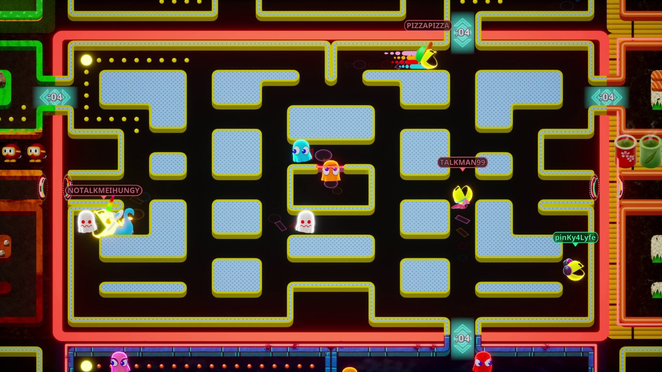 Akcja gry PAC-MAN Mega Tunnel Battle: Czempioni Szamania