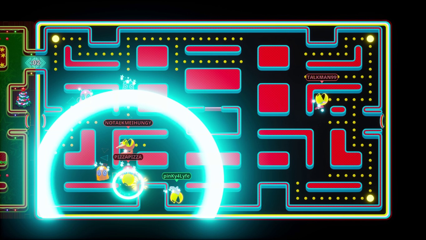 Rozgrywka w grze PAC-MAN Mega Tunnel Battle: Chomp Champs