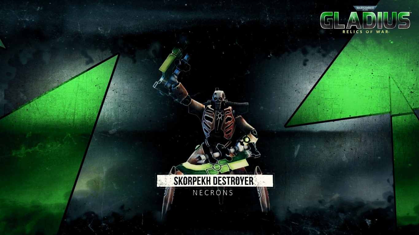 Niszczyciel Skorpekh - Necroni w grze Warhammer 40,000: Gladius Demolition Pack