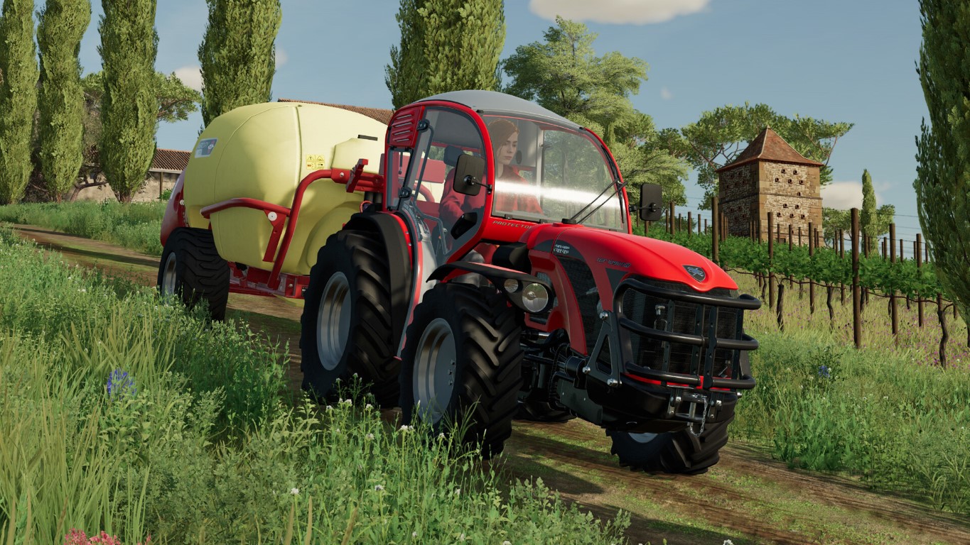 Ciągnik Antonio Carraro w grze Farming Simulator 22 - ANTONIO CARRARO Pack