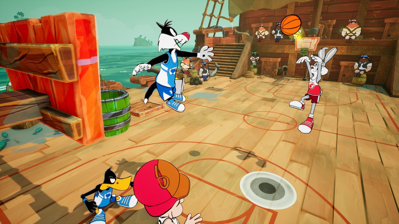 Grafika z gry Looney Tunes: Wacky World of Sports