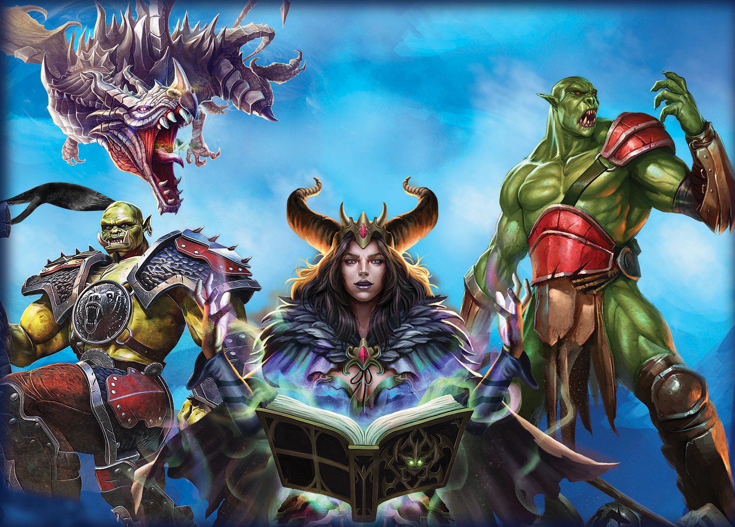 Baner karcianki Hero Realms