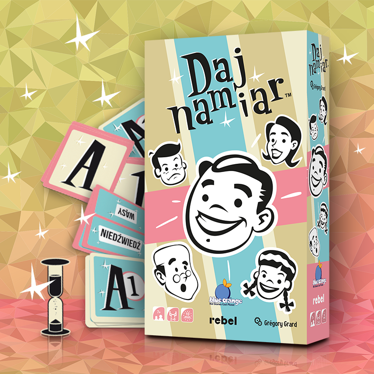 Baner promocyjny gry planszowej Daj namiar
