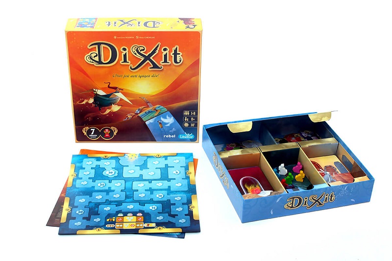 Pudełko nowej edycji gry planszowej Dixit