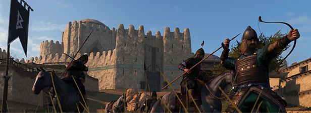 Łucznicy ze wschodu z gry Mount&Blade 2 Bannerlord