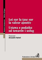 Ustawa o podatku od towarów i usług Loi sur la taxe sur la valeur ajoutee