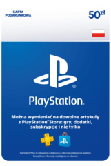 Sony Playstation® Karta Podarunkowa 50 zł