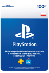 Sony Playstation® Karta Podarunkowa 100 zł