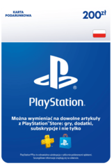 Sony Playstation® Karta Podarunkowa 200 zł