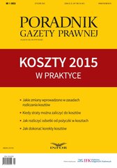 Koszty 2015 w praktyce-Poradnik Gazety Prawnej 1/15