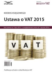 Kodeks Księgowego Ustawa o VAT 2015