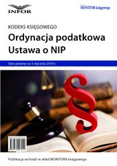 Ordynacja podatkowa. NIP 2016