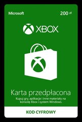 Xbox LIVE 200 zł (XOne/X360/PC) DIGITAL