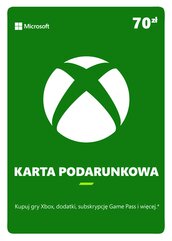 Doładowanie Microsoft Xbox 70 zł (Xbox/PC)