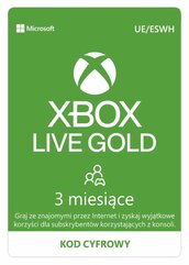 Xbox LIVE GOLD 3 miesiące (XSX/XOne)