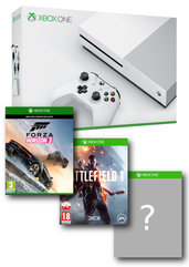 Konsola Xbox One S 500 GB + Forza Horizon 3 + Battlefield 1 + Evolve + Xbox Live 6M + EA Access