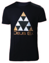 Deus Ex - Men's t-shirt Golden Triangle - L