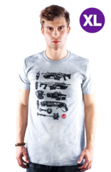 Gears of War 4 - Black Gun Tower T-Shirt XL