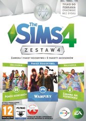 The Sims 4 Zestaw 4 (PC) PL DIGITAL
