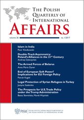 The Polish Quarterly of International Affairs, no 1/2017