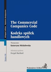 Kodeks spółek handlowych. The Commercial Companies Code