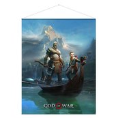 God of War Plakat Ojciec i Syn  100 cm x 77 cm