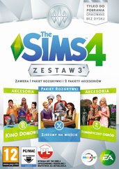 The Sims 4 Zestaw 3 (PC) PL DIGITAL