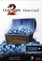 Guild Wars 2 - 200 Gem Cards (PC) kod aktywacyjny