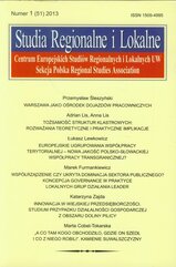 Studia Regionalne i Lokalne 1 (51) 2013
