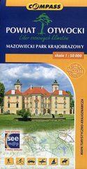 Powiat Otwocki Mazowiecki Park Krajobrazowy Mapa turystyczno-krajoznawcza 1:50 000