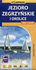 Jezioro Zegrzyńskie i okolice mapa turystyczna 1:50 000