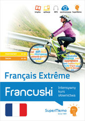 Francuski Français Extrême. Intensywny kurs słownictwa (poziom podstawowy A1-A2 i średni B1-B2)