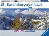 Puzzle panorama Zamek Neuschwanstein 2000