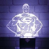 DC Comics Superman Hero lampka