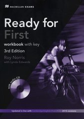 Ready for First 3rd Edition Workbook with key + CD
