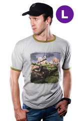 World of Tanks Comics Tank T-shirt L