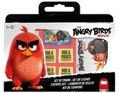 Pieczątki w walizce Angry Birds