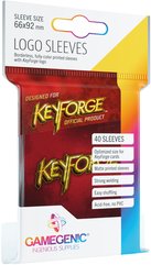 Gamegenic: KeyForge - Logo Sleeves Red (Akcesoria)