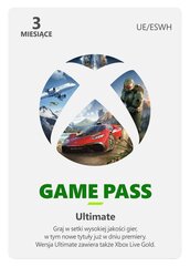 Game Pass Ultimate - 3 miesiące (XSX/XSS/XboxOne/PC/Chmura)